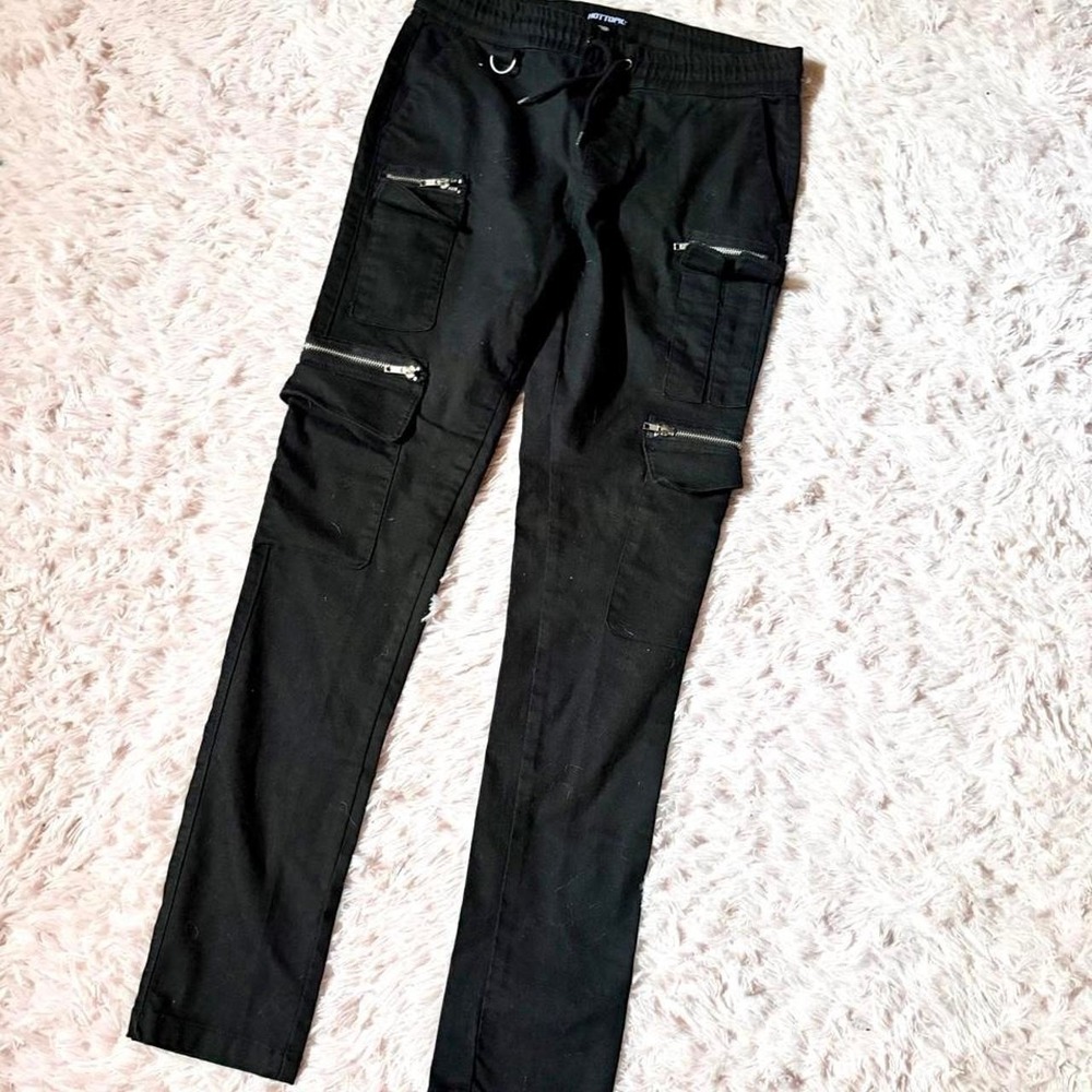 Hot Topic Gothic Scene Alternative Punk Skater Pants Men S Edgy Utility Gorpcore